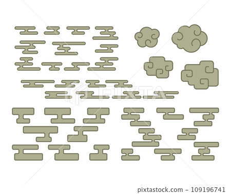 【有主線】各種電子霧霾和雲彩的日式素材套裝 【有主線】各種電子霧霾和雲彩的日式素材套裝 109196741