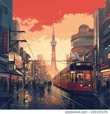 Tokyo Scenery Tokyo Scenery 109197274