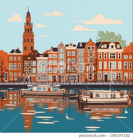Amsterdam Scenery Amsterdam Scenery 109197282