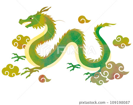龍年新年賀卡 109198087