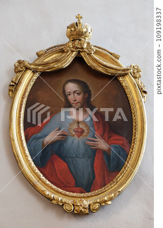 Sacred Heart of Jesus, Franciscan Church in Graz, Styria, Austria 109198337