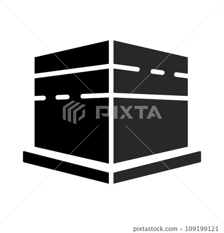 kaaba icon vector 109199121