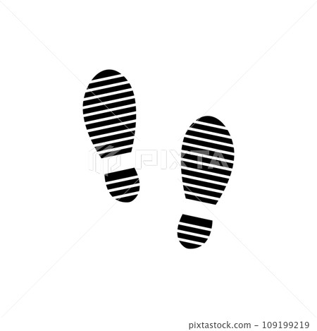 footprint icon vector footprint icon vector 109199219