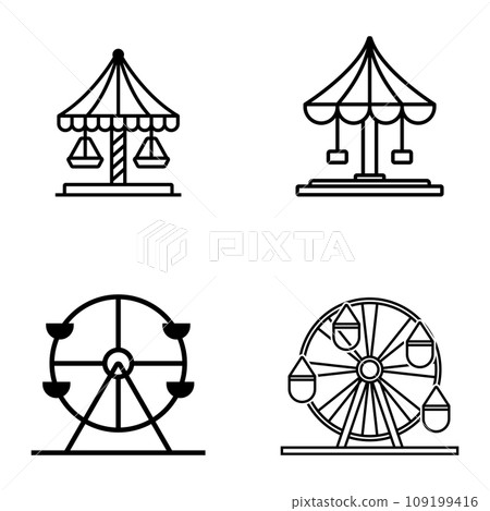 icon carousel vector icon carousel vector 109199416