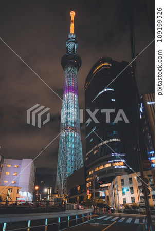 Lighted Sky Tree Lighted Sky Tree 109199526