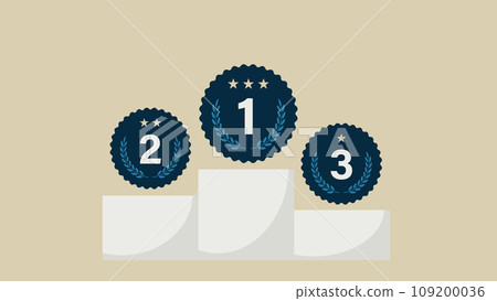 第一名、第二名和第三名登上頒獎台並獲得獎牌 109200036