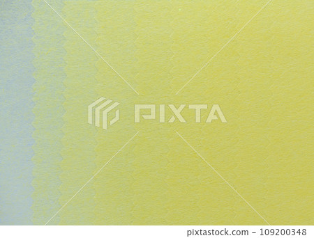 Gradient background material made of Japanese paper (yellow) 109200348