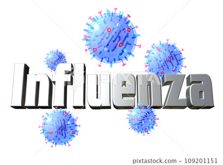 3DCG "influenza virus" 109201151