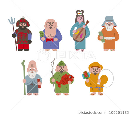 七個幸運的神 109201183