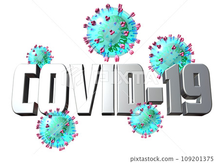 3DCG “New Coronavirus/COVID-19/SARS-CoV-2” 109201375