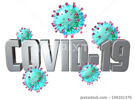 3DCG “New Coronavirus/COVID-19/SARS-CoV-2” 3DCG “New Coronavirus/COVID-19/SARS-CoV-2” 109201376