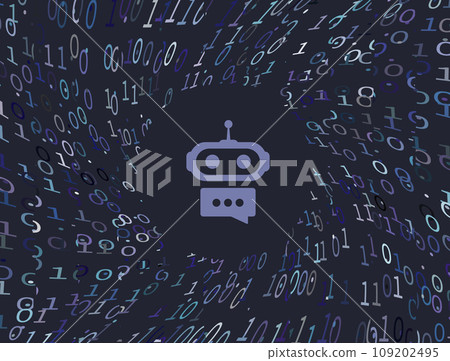 AI Hallucination - LLM misinterprets, AI lying and making mistakes. Artificial Intelligence and Big Data Hallucination vector isolated illustration on black background with icons 109202495