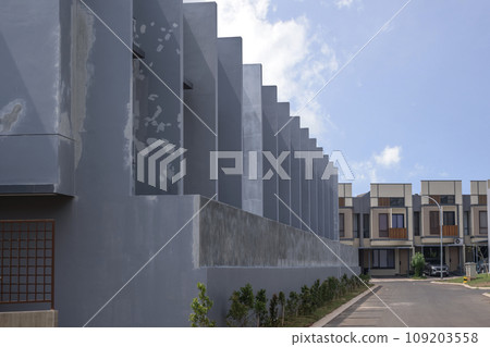 Residential houses in a housing area Residential houses in a housing area 109203558