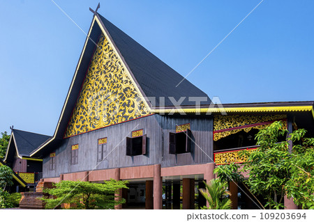 Indonesian traditional houses Indonesian traditional houses 109203694