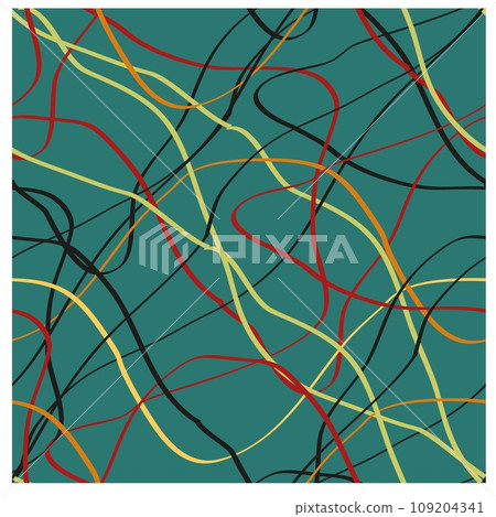 Line art lines for banner design. Beautiful lines, great design for any purposes. Line art lines for banner design. Beautiful lines, great design for any purposes. 109204341