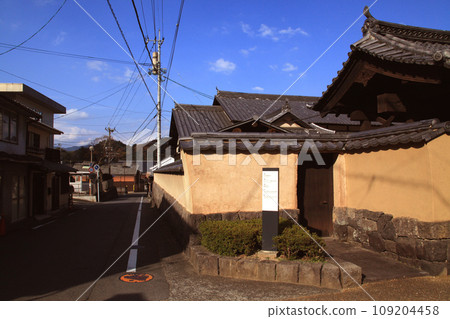 Scenery of the walking course of "History Road" in Takeda City, Oita Prefecture [Takeda Soseikan] 109204458
