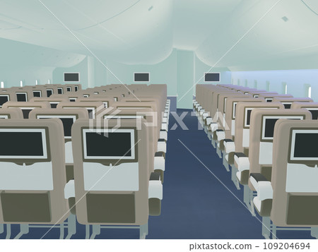 空飛機上的座位 空飛機上的座位 109204694