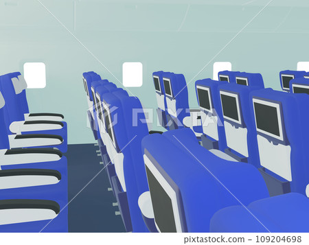 空飛機上的座位 空飛機上的座位 109204698