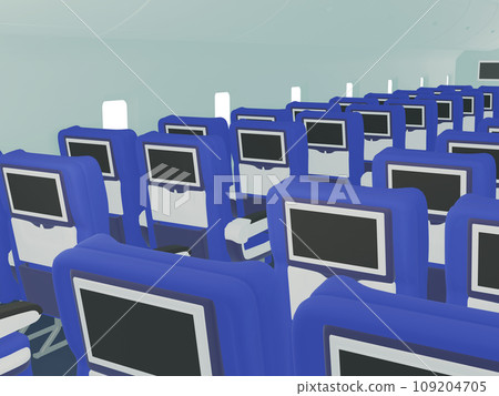 空飛機上的座位 空飛機上的座位 109204705