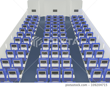空飛機上的座位 空飛機上的座位 109204715