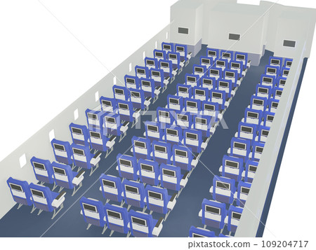 空飛機上的座位 空飛機上的座位 109204717