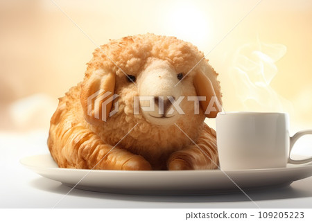 sheep bread 109205223