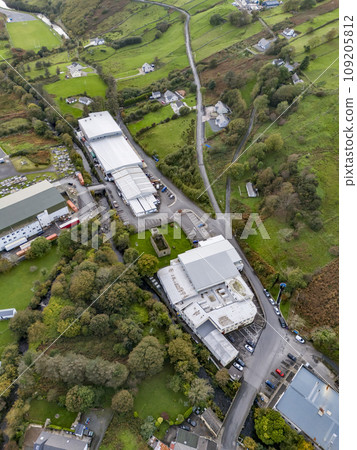 Aerial view of Kilcar in County Donegal - Ireland Aerial view of Kilcar in County Donegal - Ireland 109205812