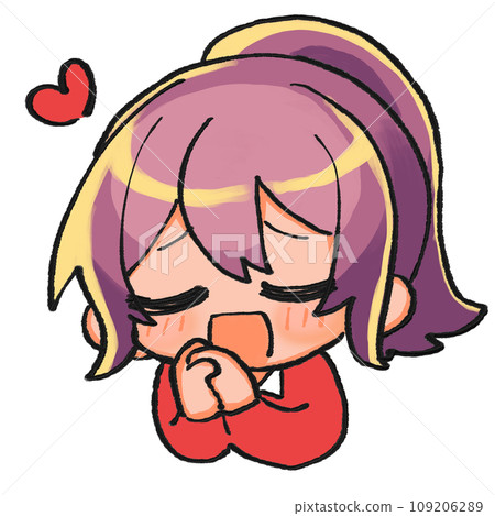 綁著馬尾充滿感情的迷你角色 109206289