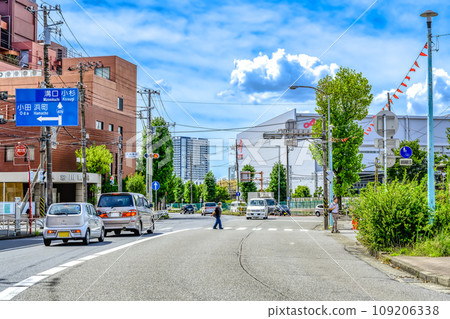 Urban landscape of Kawasaki City Kawasaki Daishi Station Urban landscape of Kawasaki City Kawasaki Daishi Station 109206338