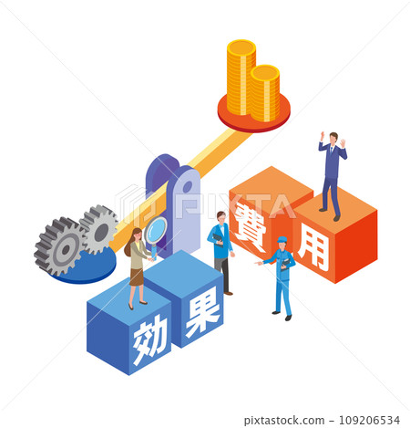 成本效益的圖像說明 109206534