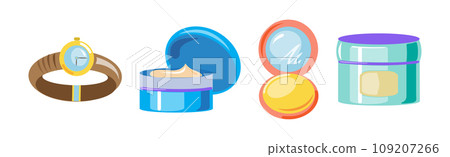 Female Grooming Object and Beauty Accessory Vector Set Female Grooming Object and Beauty Accessory Vector Set 109207266