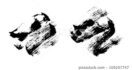 Background handwritten black and white line black wall Background handwritten black and white line black wall 109207747