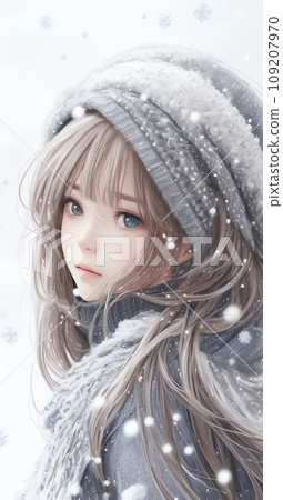 AI插畫24位來自雪域的美少女 109207970