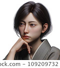一個穿著和服的女人 109209732