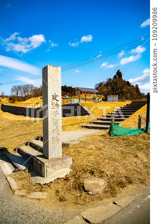 史蹟 多賀城遺址 石碑 多賀城政府機關遺址 宮城縣多賀市 史蹟 多賀城遺址 石碑 多賀城政府機關遺址 宮城縣多賀市 109209986