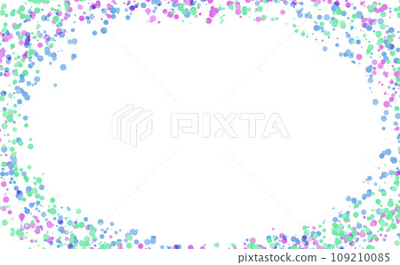 pastel colored stipple frame 109210085
