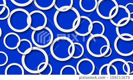 Abstract background of rings with shadows Abstract background of rings with shadows 109211678