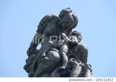 Kiev, Ukraine May 15, 2021: Memorial Babi Yar site of the Nazi mass executions of the civilian population of Roma, Jews and Soviet prisoners of war during World War II 109212852