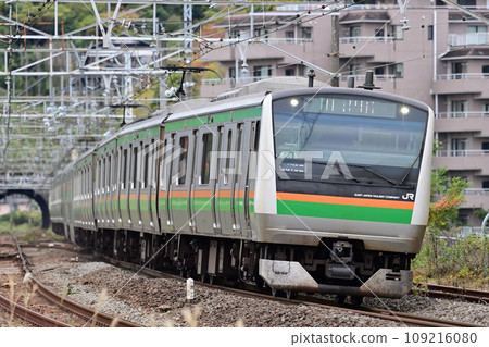 東海道幹線真鶴 JR 東日本 E233 系列 3000 系列 E-06 編組(Kozu) 東海道幹線真鶴 JR 東日本 E233 系列 3000 系列 E-06 編組(Kozu) 109216080