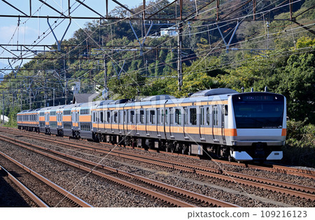 東海道本線 二宮大磯 JR東日本 E233系 0系 H-53編隊(豐田)+綠色車廂試運行 東海道本線 二宮大磯 JR東日本 E233系 0系 H-53編隊(豐田)+綠色車廂試運行 109216123