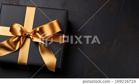 Festive background for Boxing Day with gift box 109216719
