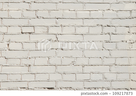 Light Bright Paint Brick Wall Texture Background 109217873