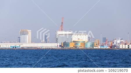 Seaside panorama of Jeddah Islamic Seaport 109219070