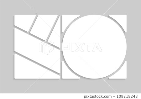 Template collage of six frames, images, photo 109219248