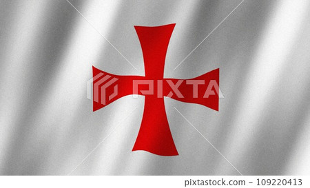 Knights Templar Flag. Templar Flag flag waving. Flag of Knights Templar images Knights Templar Flag. Templar Flag flag waving. Flag of Knights Templar images 109220413