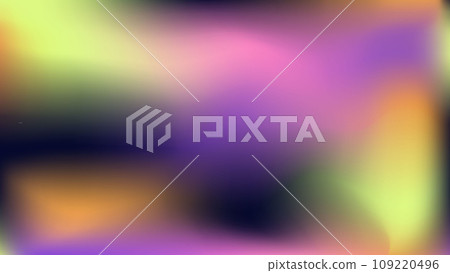 Backdrop lending cover card invitation. Pink yellow black orange violet spots vector background. Coral lemon plum pattern. Mauve lilac tangerine design. Mockup social media wallpaper advertisement.  109220496