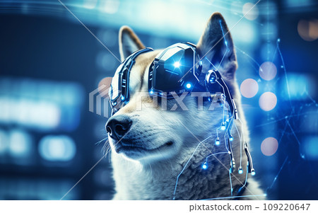 futuristic shiba inu futuristic shiba inu 109220647