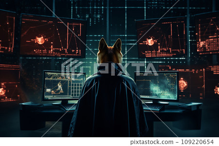 futuristic shiba inu 109220654
