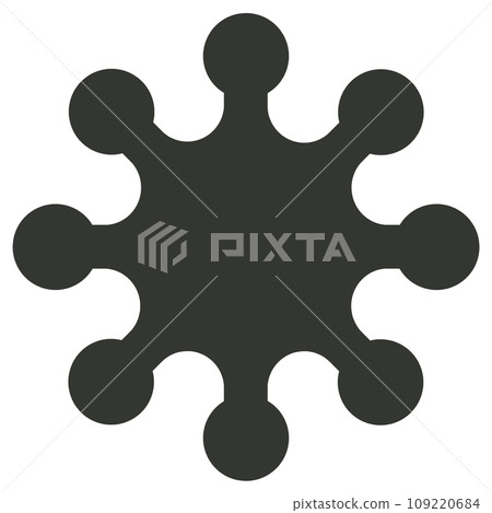 Virus icon 109220684