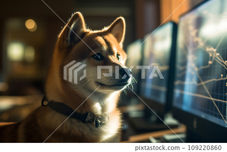 futuristic shiba inu futuristic shiba inu 109220860